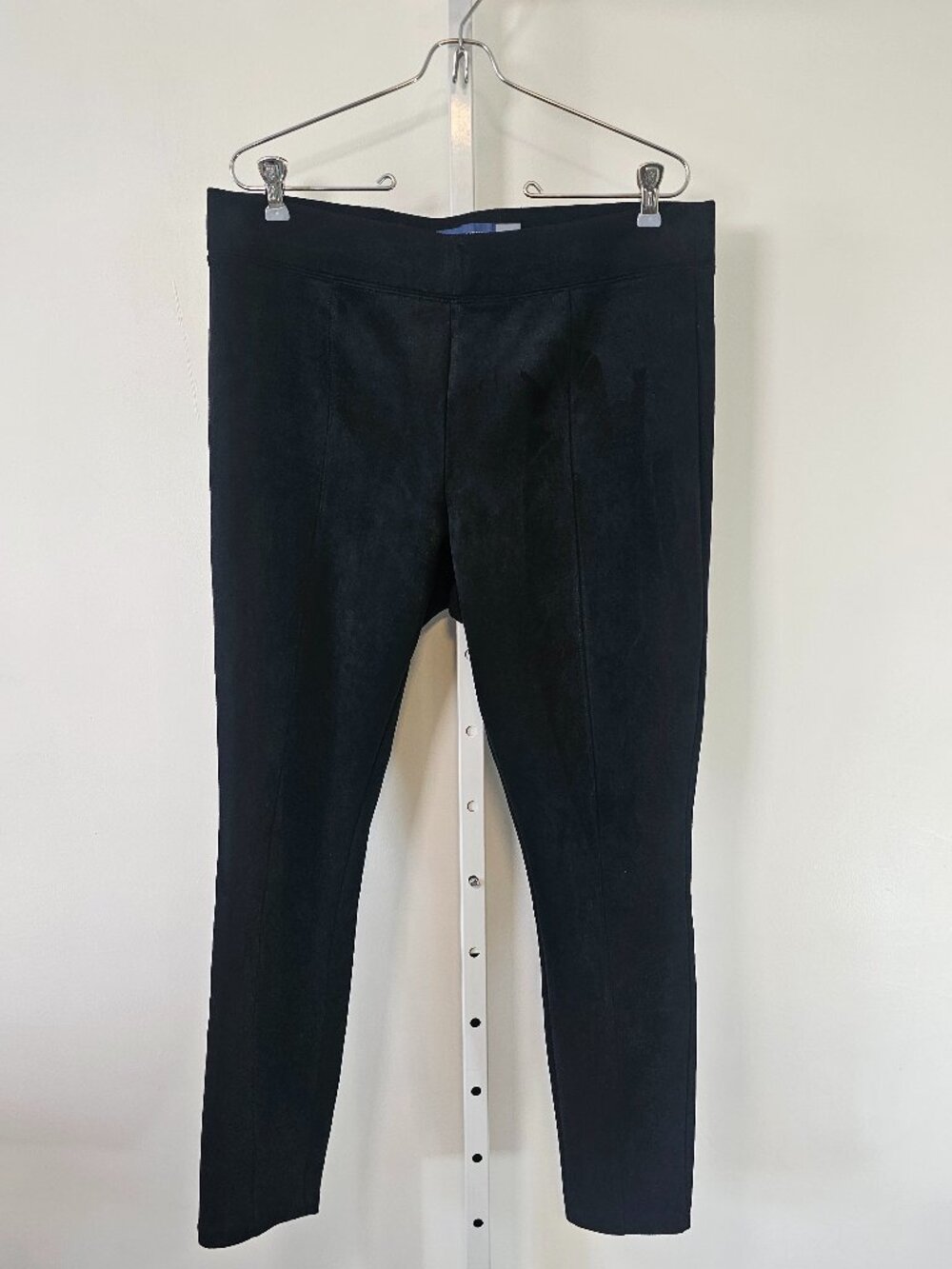 Old Navy Stevie Leggings Faux Suede Ponte Goth Grunge Casual L